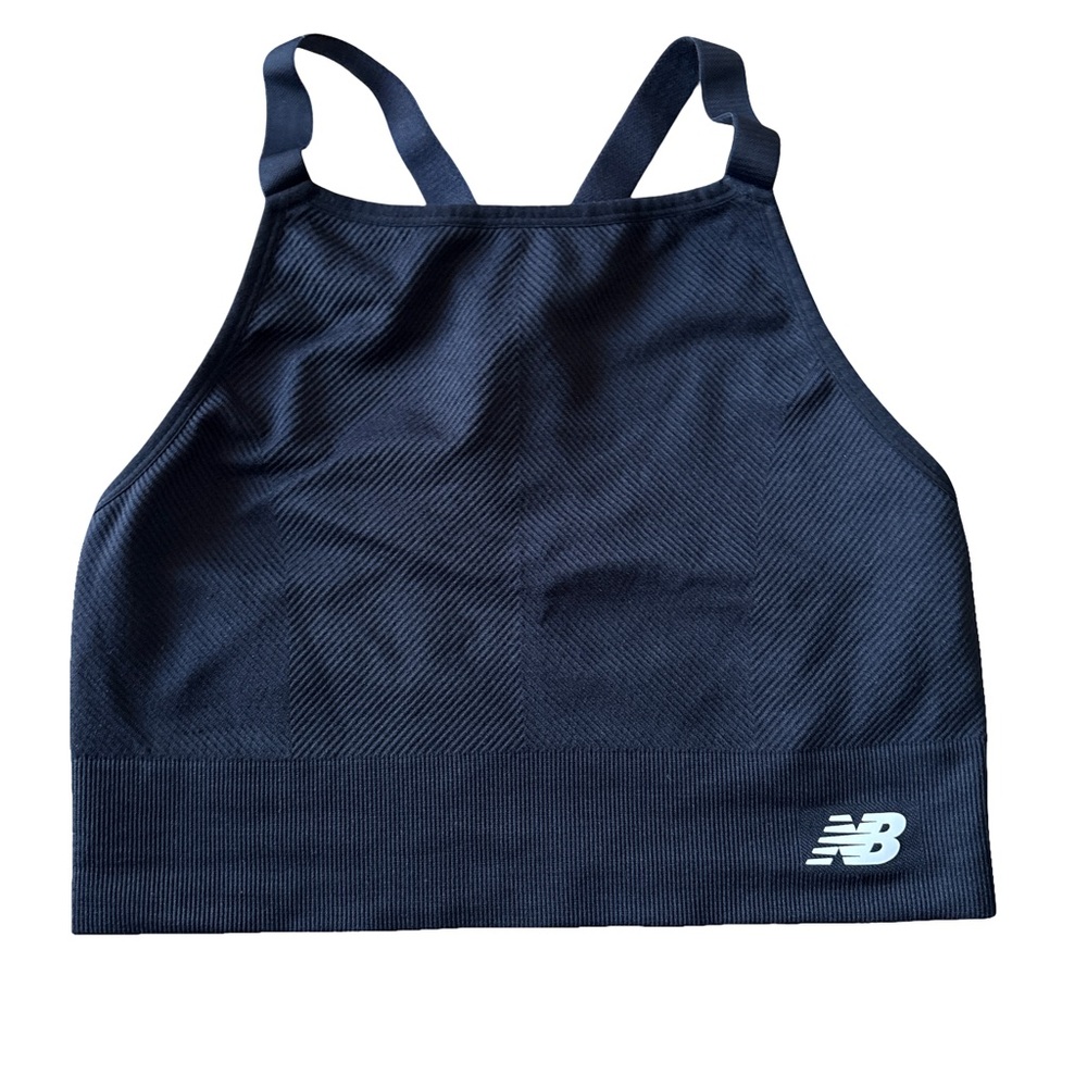 New Balance Black Sports Bra - size L